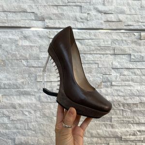 AllSaints Ovid Acrylic Wedge